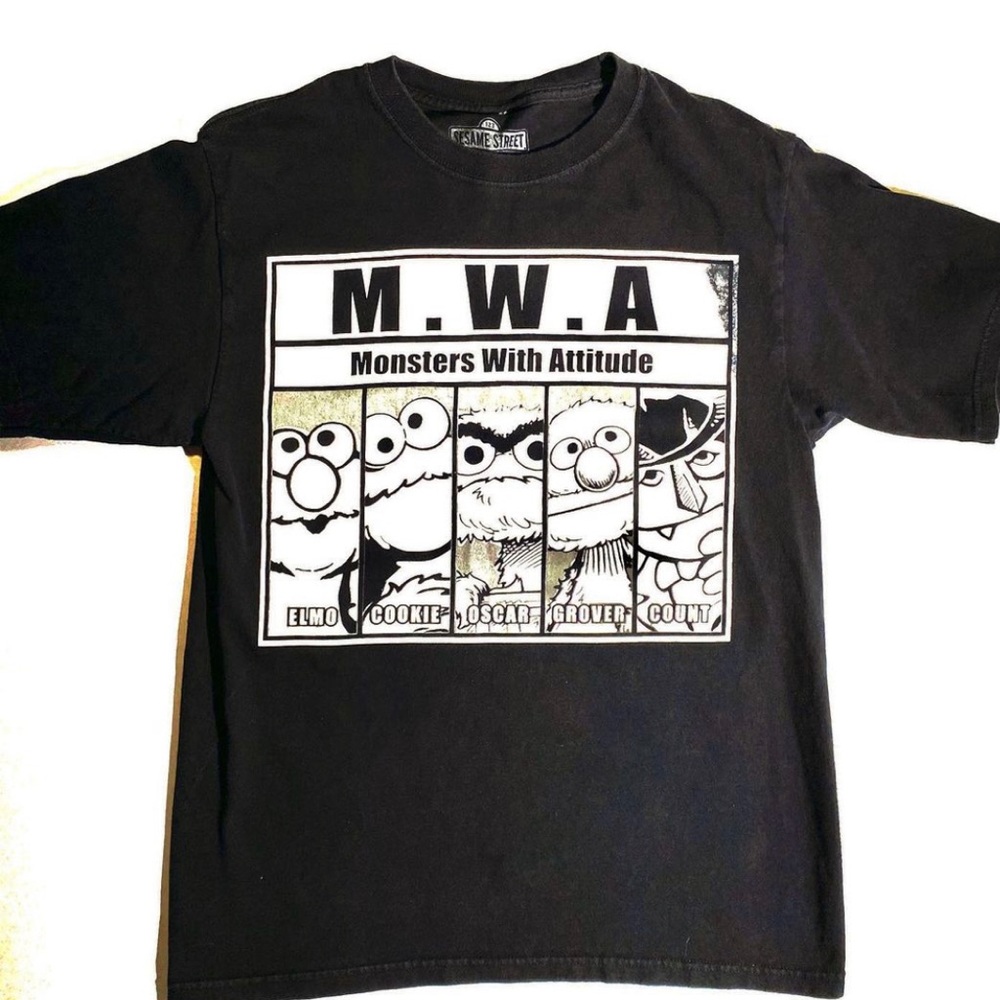Rare M.W.A Sesame Street Tee